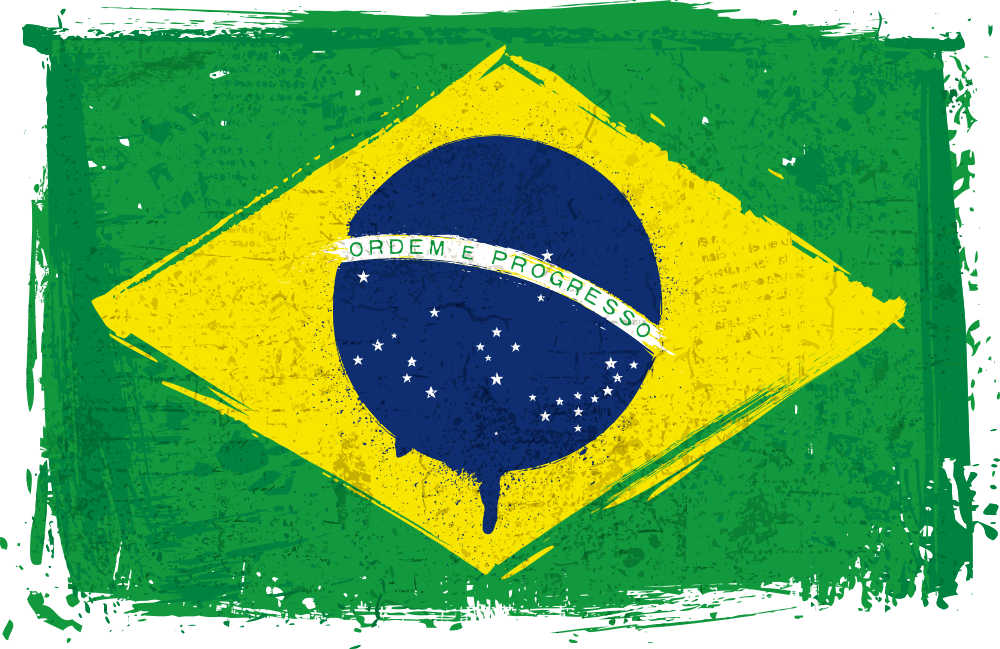 bandeira do brasil desenhada